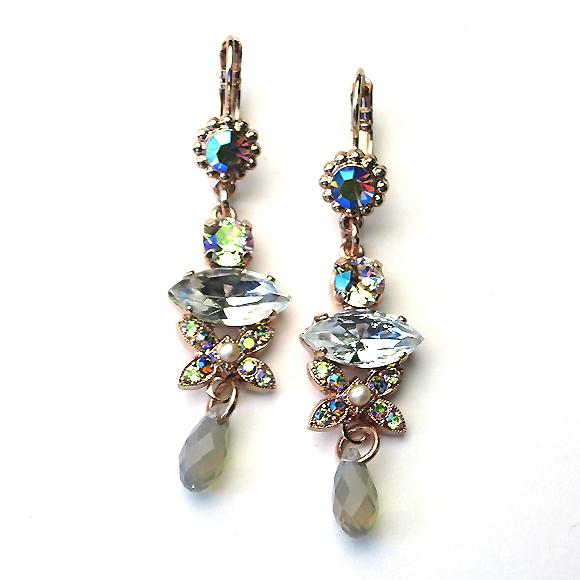 マリアナ Mariana Spirit of Design/イスラエル・コスチュームジュエリー スワロフスキーガラスビーズ・ピアス | 