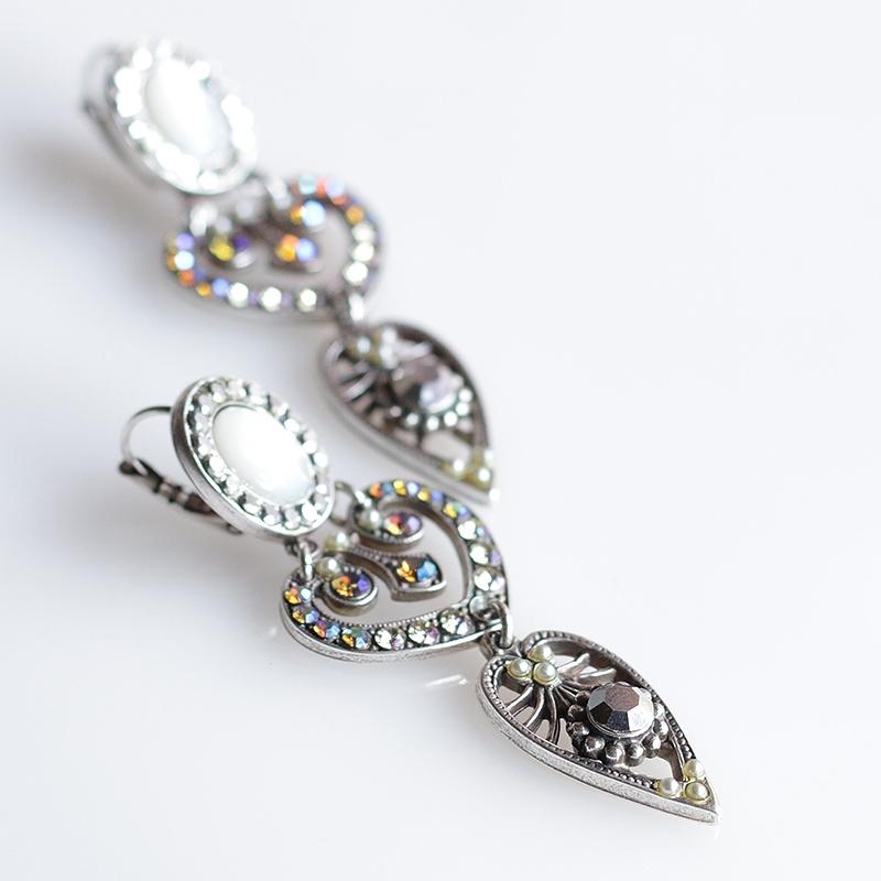 マリアナ Mariana Spirit of Design/イスラエル・コスチュームジュエリー スワロフスキーガラスビーズ・ピアス |  | 02