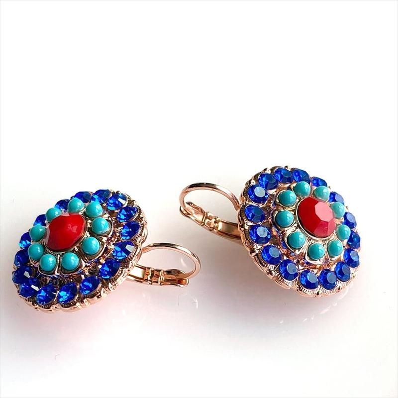 マリアナ Mariana Live in Color/ピアス フラワートリコロールピアス |  | 01