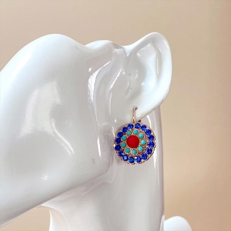 マリアナ Mariana Live in Color/ピアス フラワートリコロールピアス |  | 03