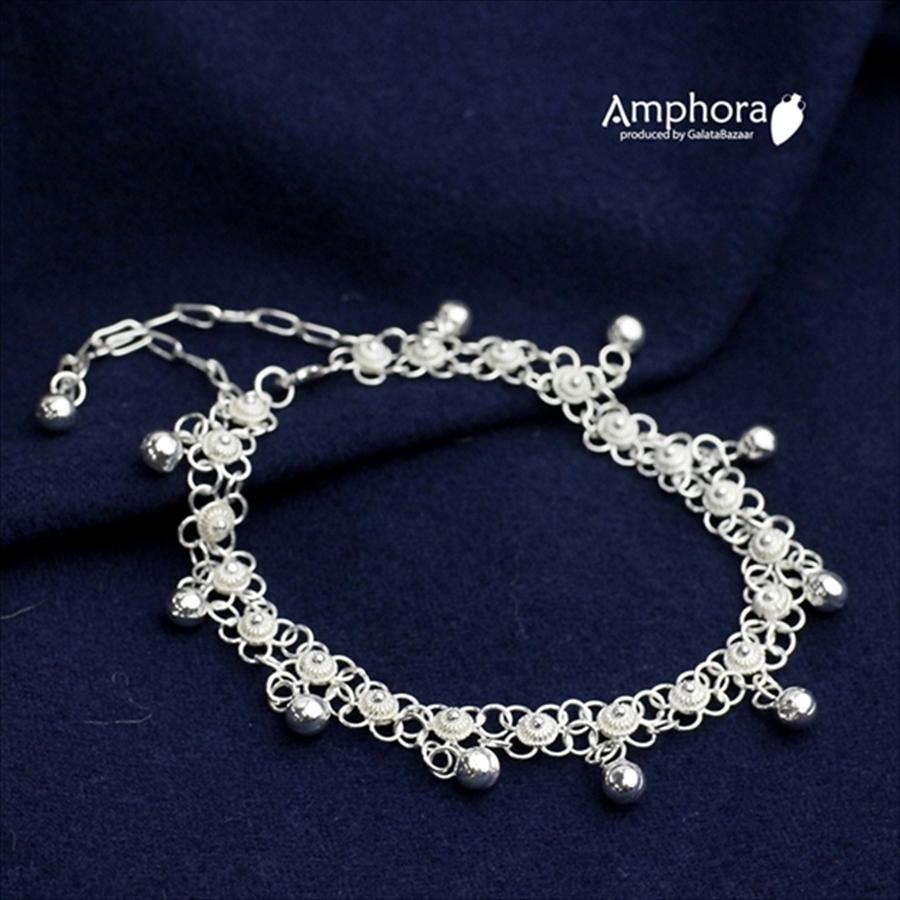 アラブの伝統工芸シルバー 925＜ベイパザル＞ハンドメイドブレスレット　Beypazari | 