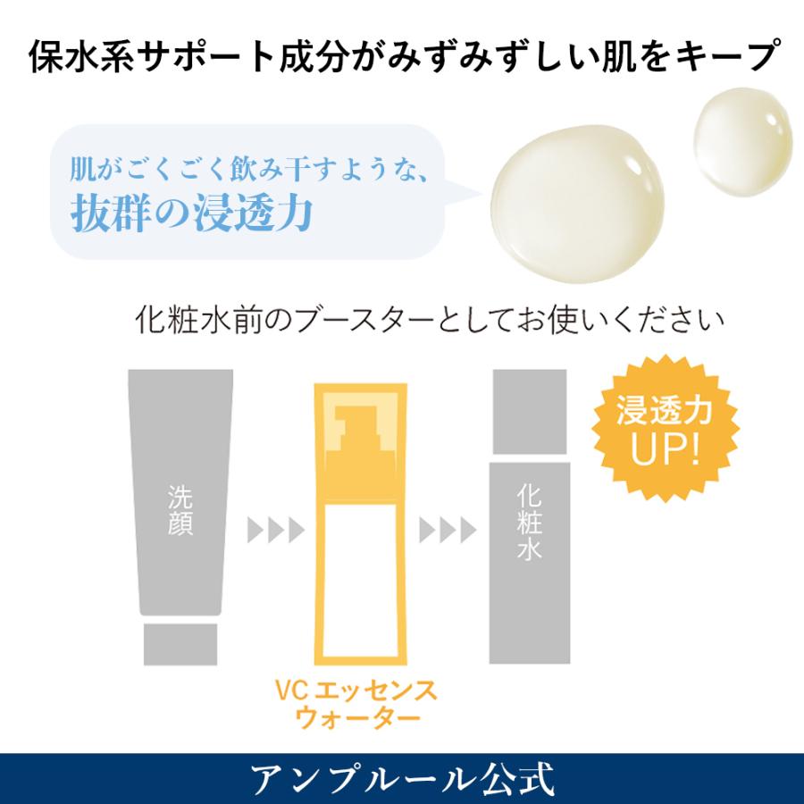 AMPLEUR アンプルール ビタミンC 美容水 VCエッセンスウォーター AMPLEUR アンプルール ビタミンC 美容水 VCエッセンスウォーター