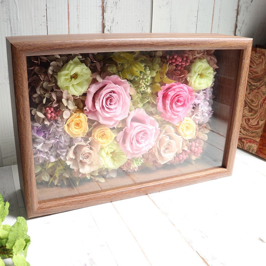 プリザーブドフラワー 額 開業祝い 開店祝い 新築祝い 誕生日