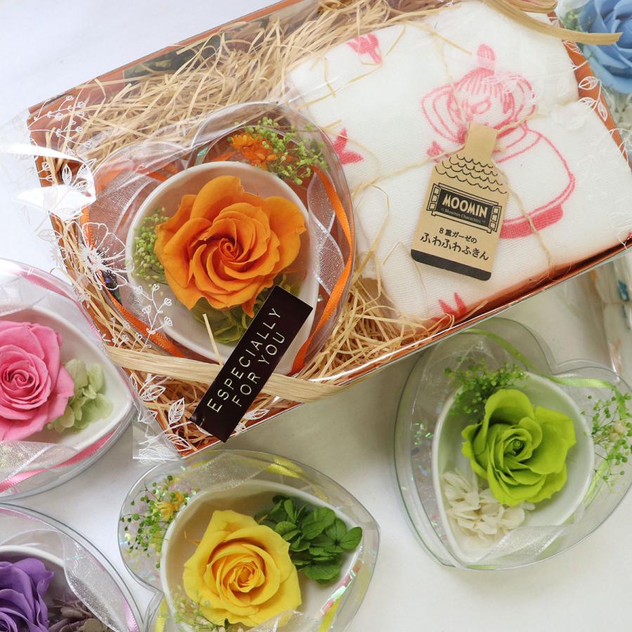 プリザーブドフラワー 誕生日 ギフト 花 セット プレゼント ふきん おしゃれ かわいい 初めてのプリザーとムーミンふきんセット P 花ギフト 贈り物 アンプール 通販 Yahoo ショッピング