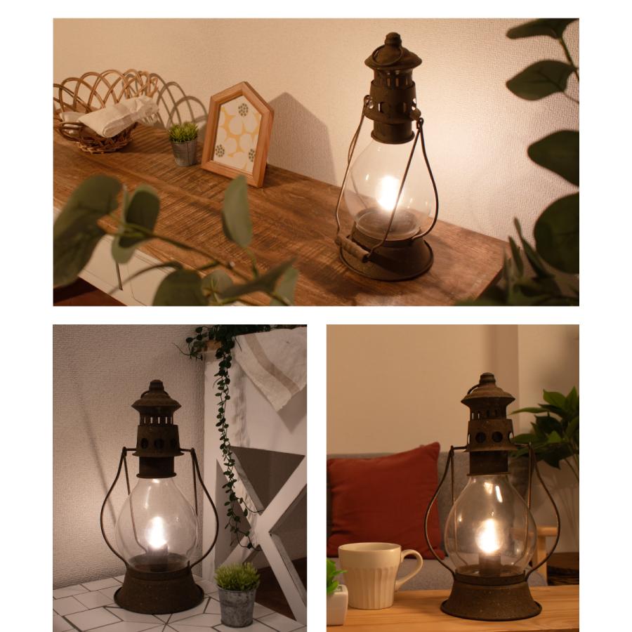 POSH LIVING ランタン 電池式 テーブルランプ ランプ LED おしゃれ