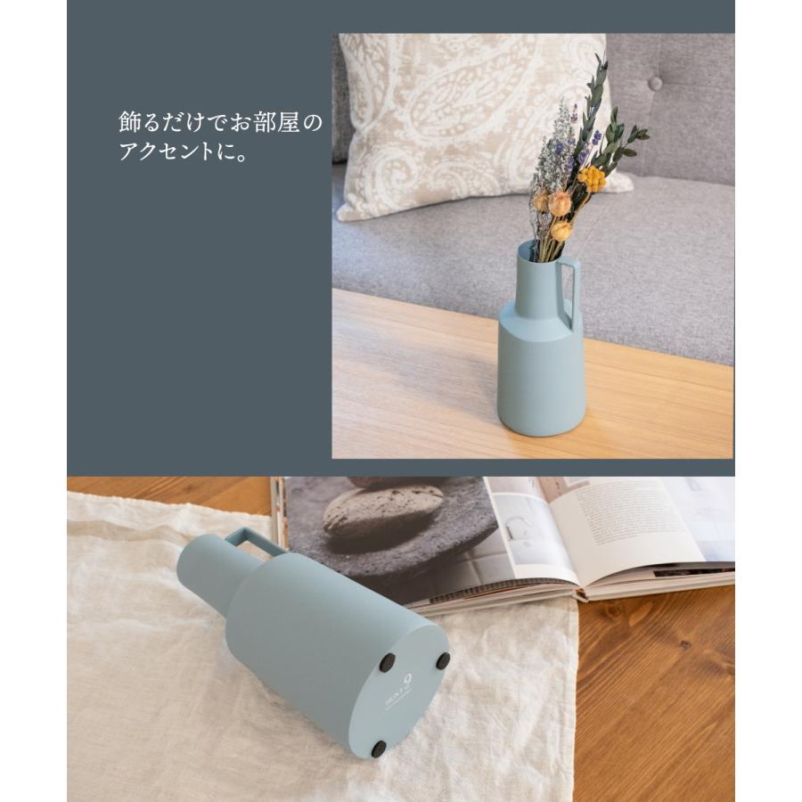フラワーベース 花瓶 おしゃれ 北欧 大きい ドライフラワー ブルー 青 水色 シック シンプル アイアン cm かわいい インテリア Hunt9 Valente Torso おしゃれ照明のampoule 通販 Yahoo ショッピング