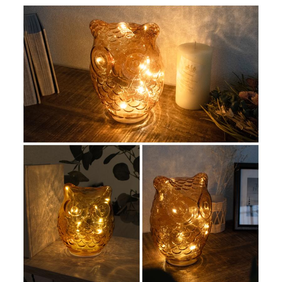 Ampoule（アンプール） ISHIGURO テーブルライト ガラス アニマル