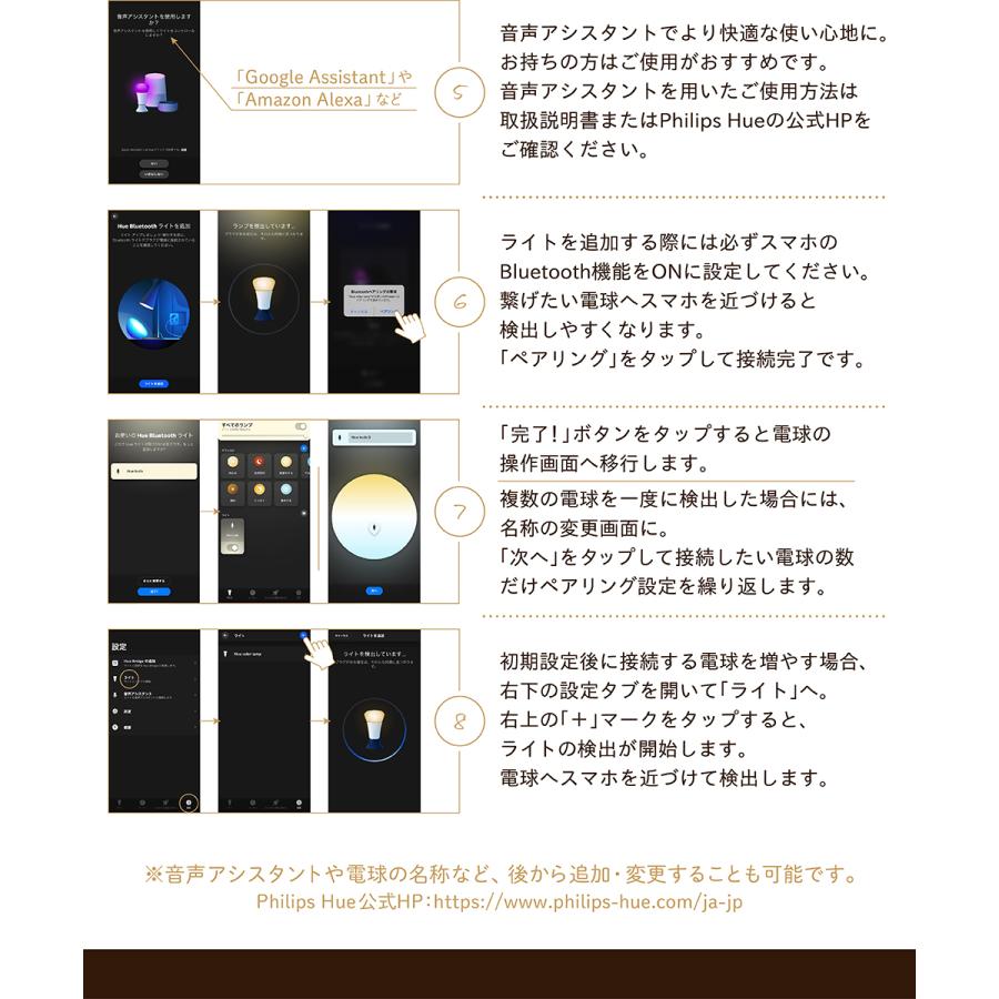 Hue（Philips） LED電球 スマート電球 スマートライト LED 電球 E17