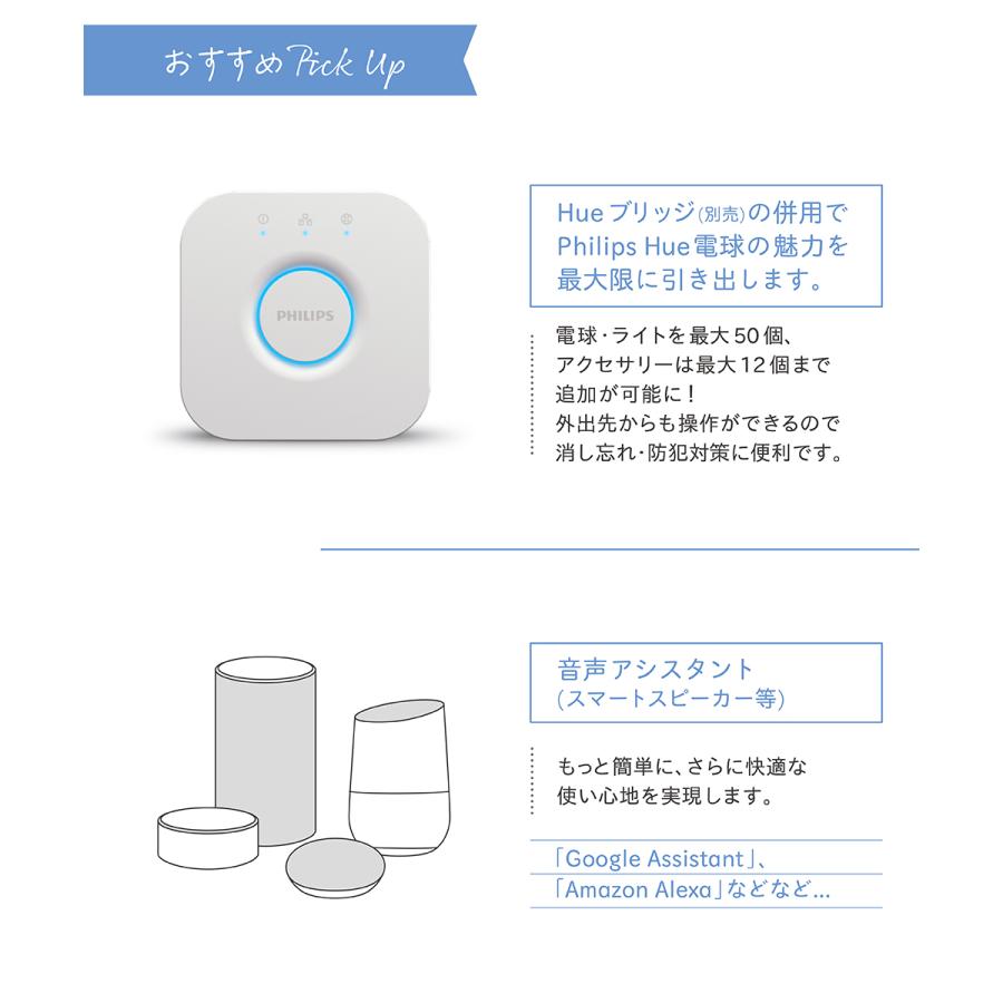 Hue（Philips） LED電球 スマート電球 スマートライト LED 電球 E17