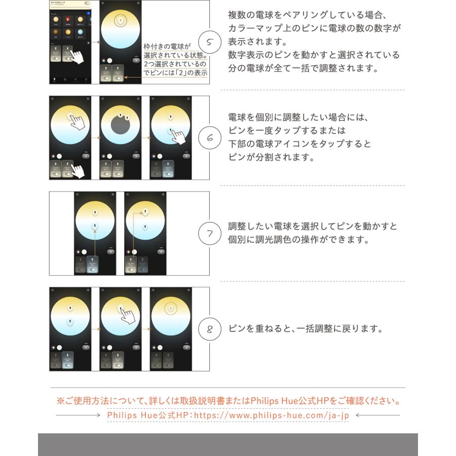 Hue（Philips） PHILIPS Hue LED電球 スマートライト LED 電球 E26 6.5