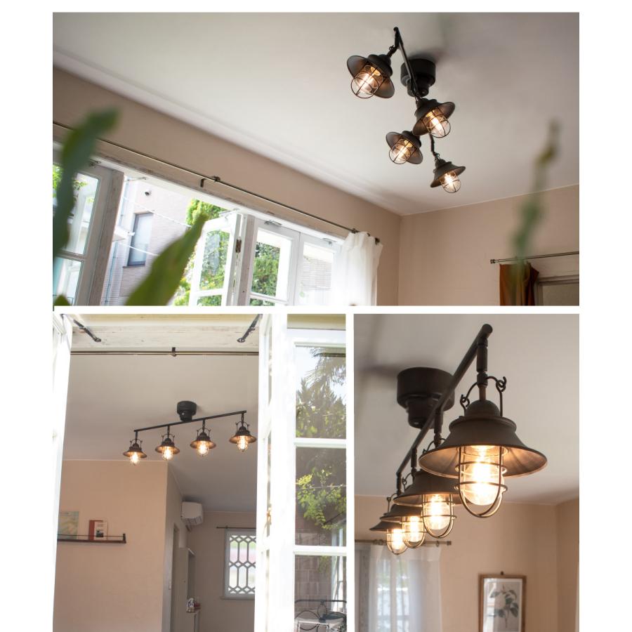 シーリングライト おしゃれ 照明 4灯 カフェ レトロ ヴィンテージ リビング ダイニング 寝室 北欧 アイアン メタル 照明器具 天井照明 8畳 ブラック ラウタ4b Amp おしゃれ照明のampoule 通販 Yahoo ショッピング