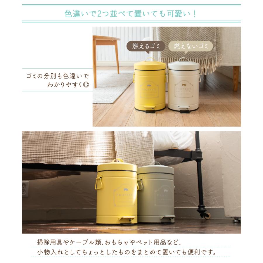 Ampoule（アンプール） ゴミ箱 おしゃれ 蓋付き ペダル式