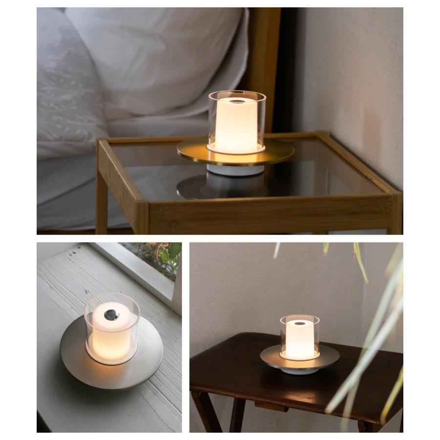 Tubicen CANDLE ポータブルライト Tubicen テーブルランプ おしゃれ キャンドルライト LEDライト
