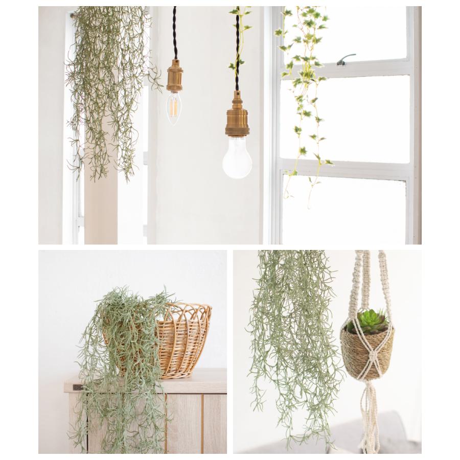 キシマ（KISHIMA） フェイクグリーン 壁掛け ハンギング ガーランド