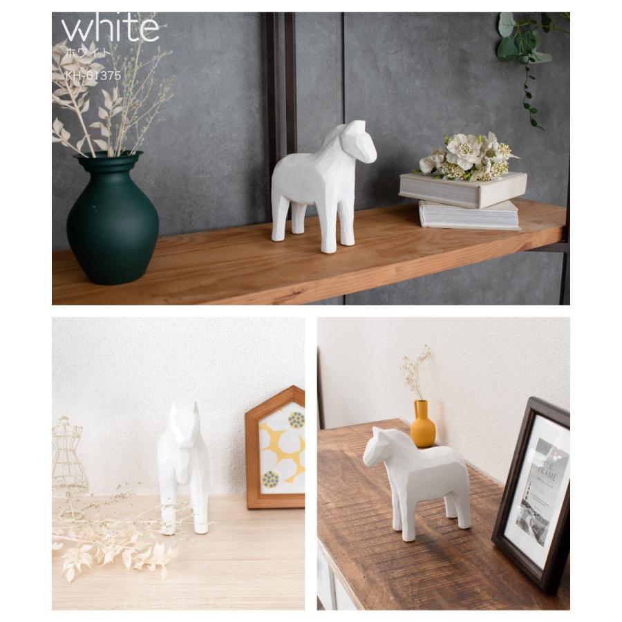 キシマ（KISHIMA） 貯金箱 おしゃれ 動物 ウマ ホース お札 子供 木彫