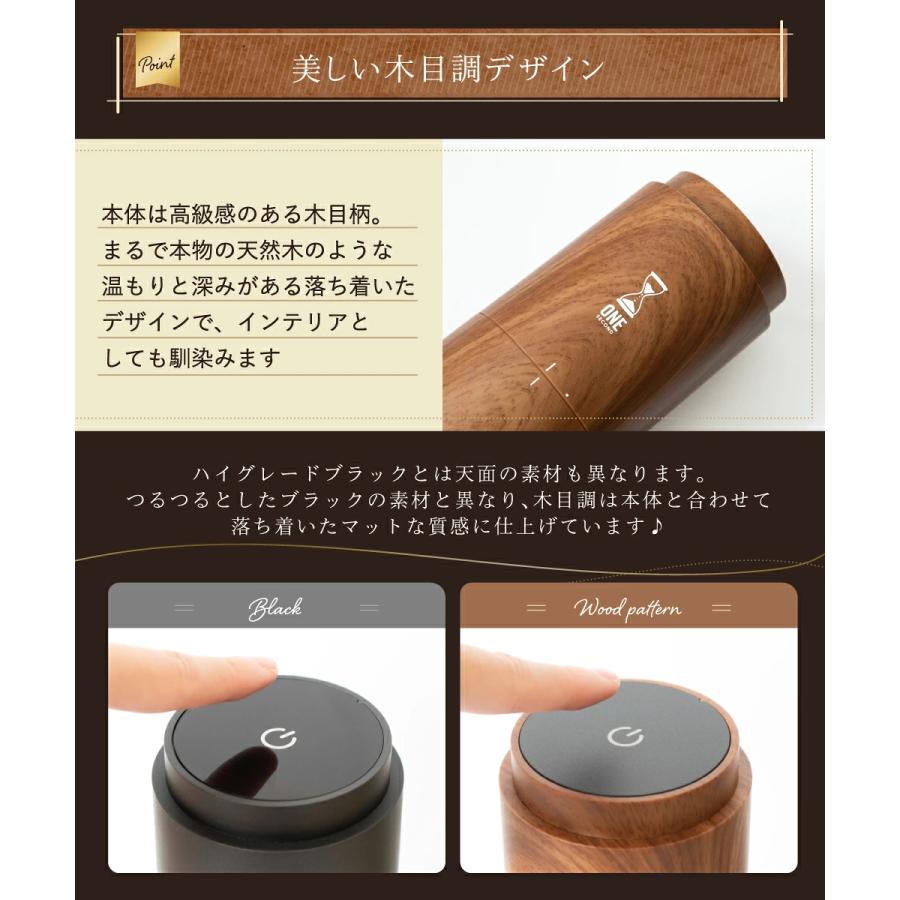 キシマ（KISHIMA） ONE SECOND コーヒーミル 電動 ステンレス刃 38段階