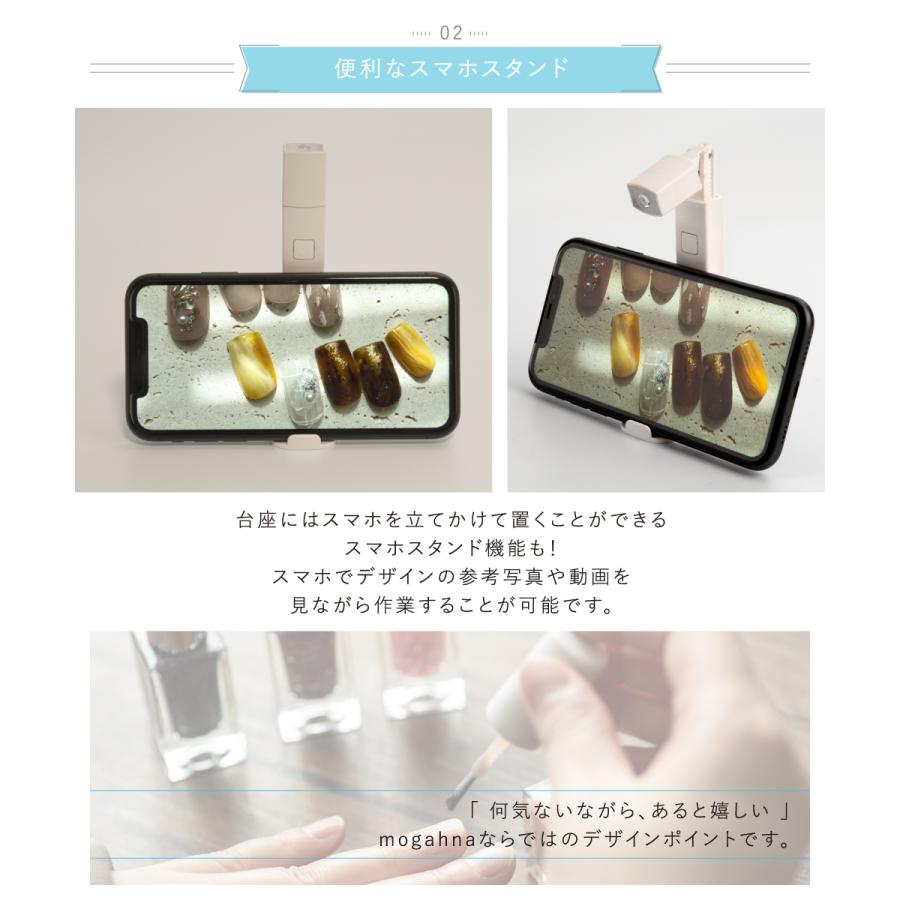 UVライト 硬化ライト LED ネイルライト ハンディ ジェルネイル用