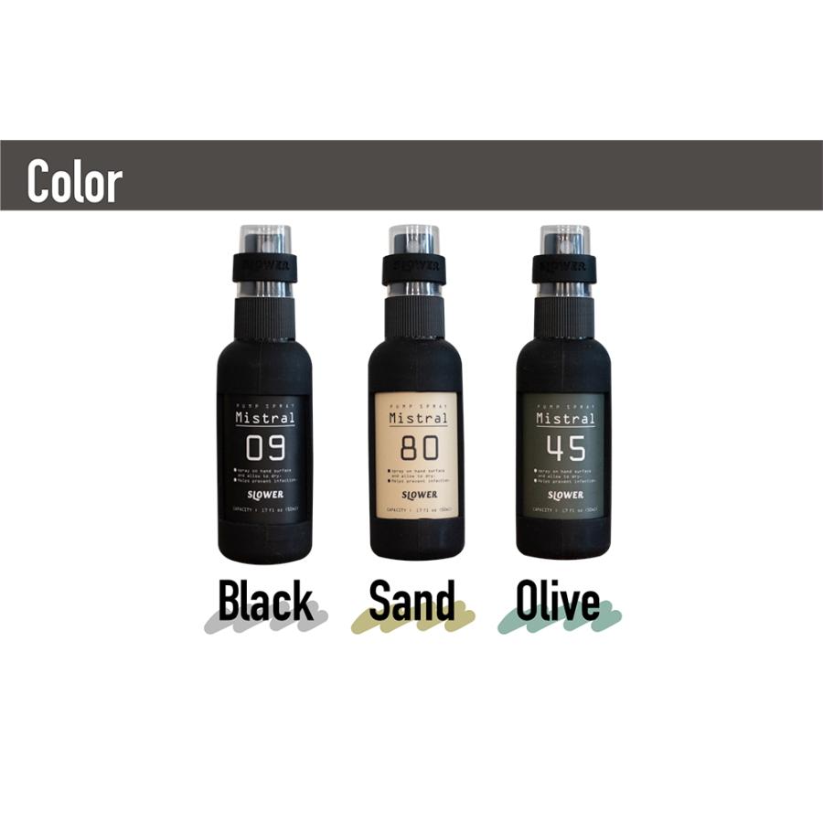 SLOWER（スロウワー） スプレーボトル アルコール対応 50ml ホルダー