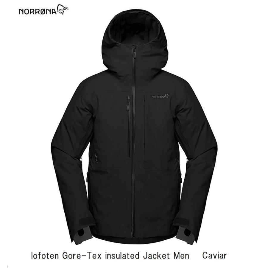 Norrona ノローナ NORRONA LOFOTEN GORE INSULATED JKT Men Caviar 