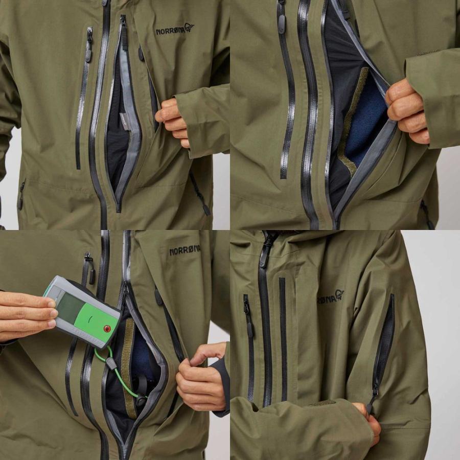 ノローナ NORRONA Lofoten Gore-Tex Pro Jacket Men IndigoNight