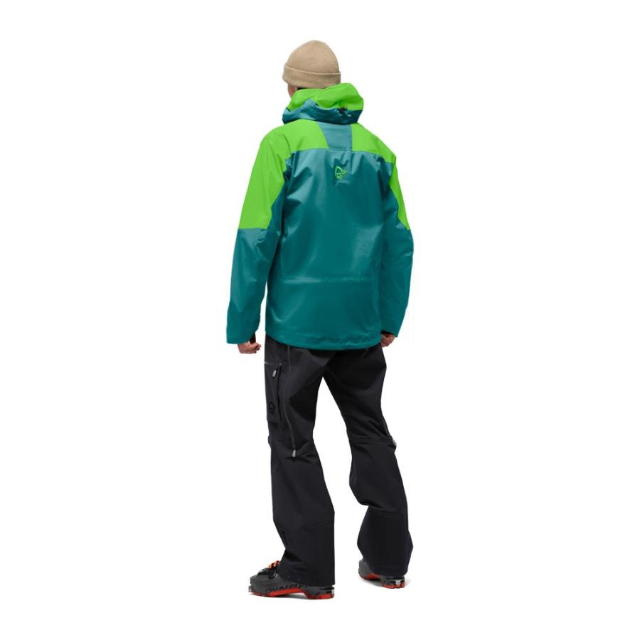 ノローナ NORRONA LOFOTEN GORE PRO JKT Men ClassicGreen Everglade メンズ ロフォテン ゴアテックス プロ ジャケット スキー スノボ GTX｜ams-doing｜03