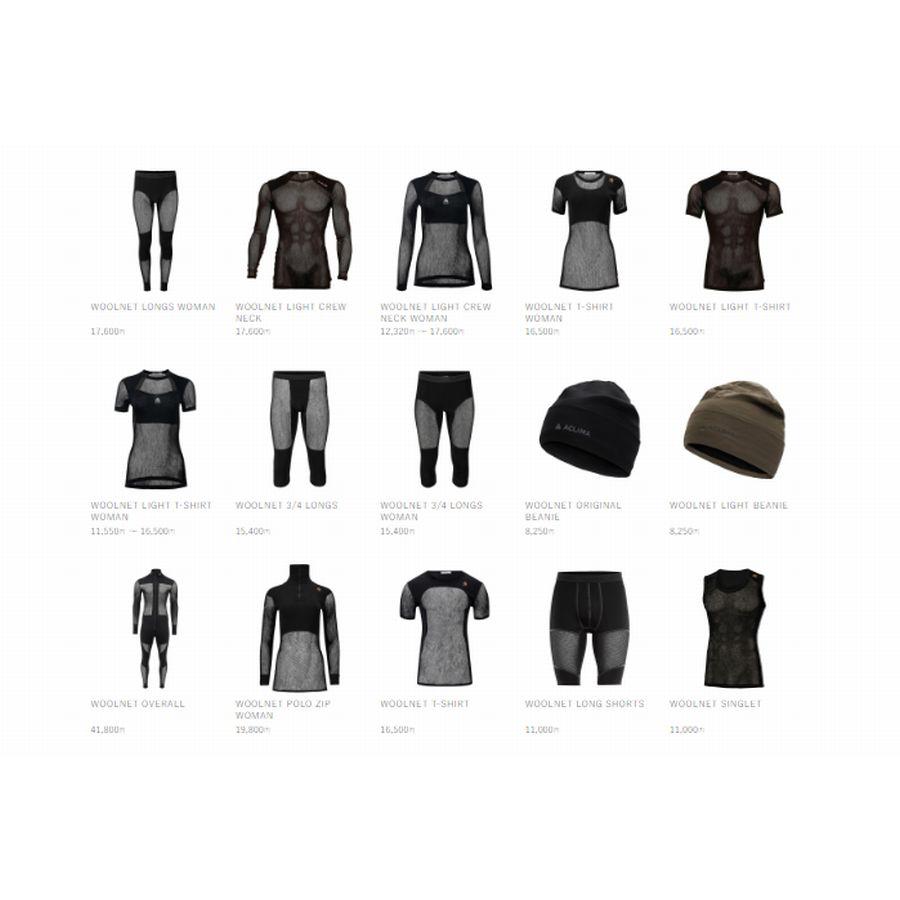 アクリマ ACLIMA WoolNet 3/4 Longs Men ウールネット ロングス ウール