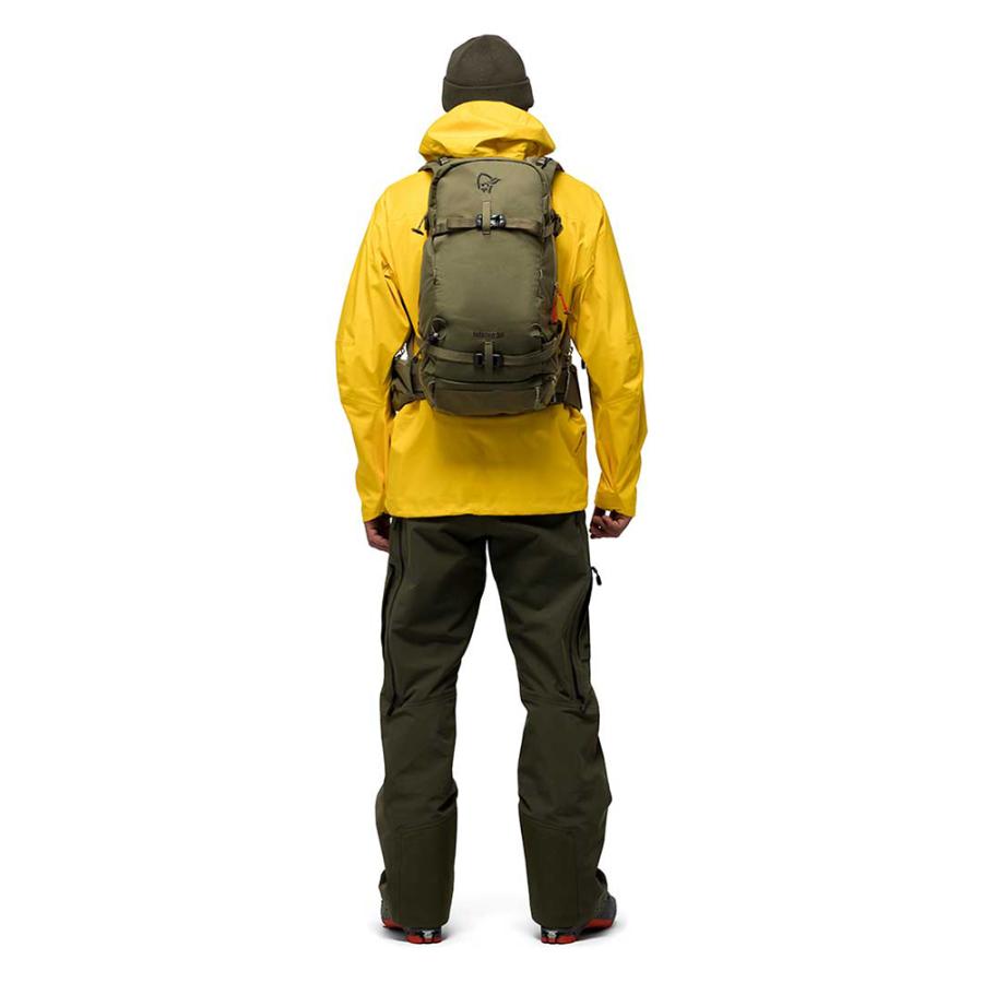NORRONA lofoten 30 バックパック グリーン バックカントリー lofoten 30L Pack | フルマークスストア-北欧アウトドア用品