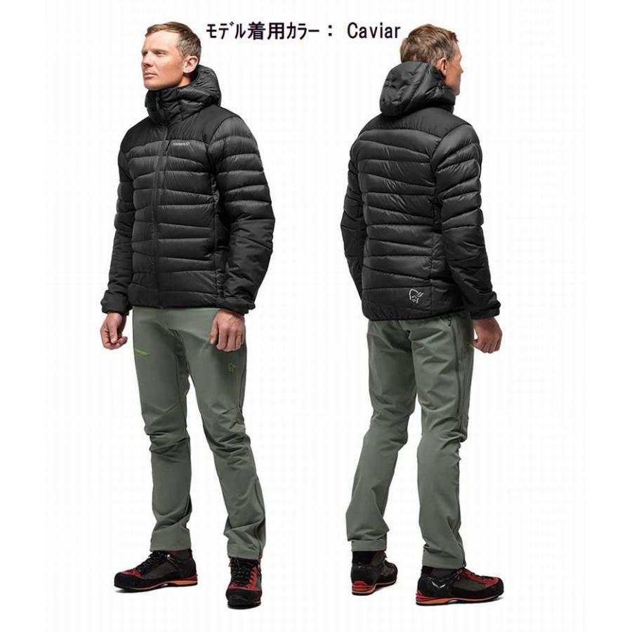 ノローナ NORRONA falketind down750 Hood Men メンズ フォルケティン ダウン750 ジャケット Caviar｜ams-doing｜04