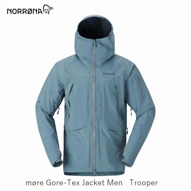 スキー Norrona more GORE-TEX Jacket Trooper XL Norrona（ノローナ） NORRONA MORE GORE JKT Men 8016 Trooper モーレ