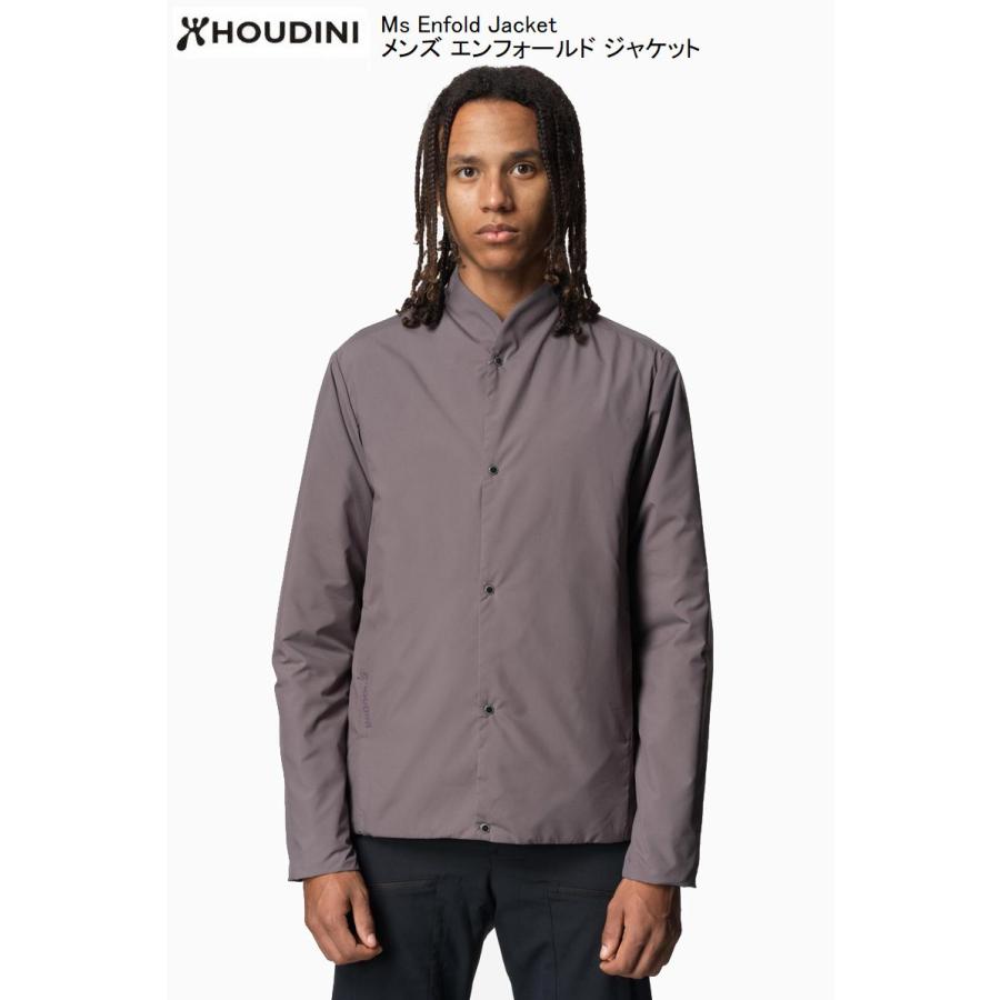 HOUDINI（フーディニ） HOUDINI Ms Enfold Jacket G61 Purple Gray