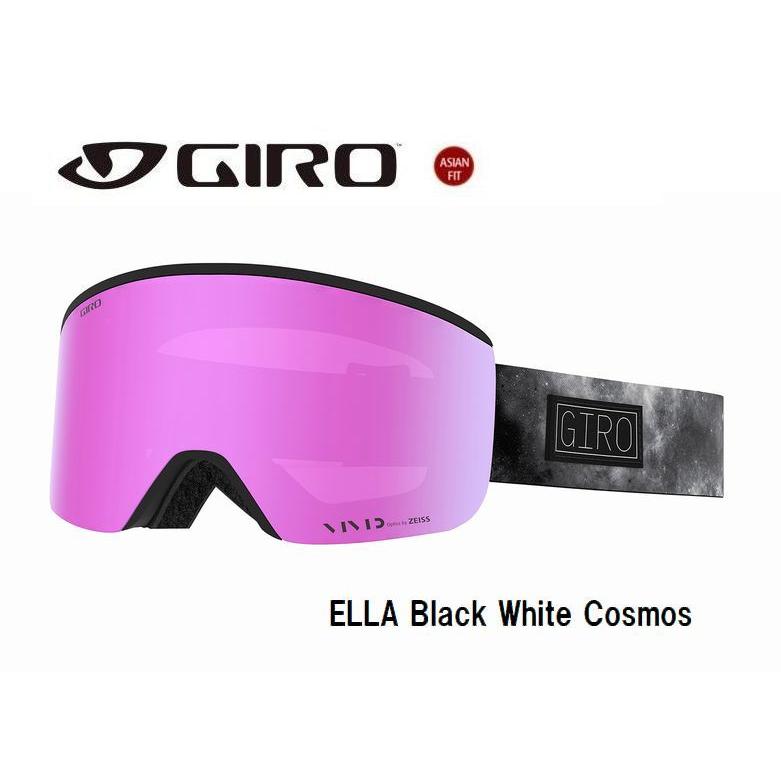 ジロ 2021 GIRO ELLA BLACK WHITE COSMOS エラ スノーゴーグル スペア 