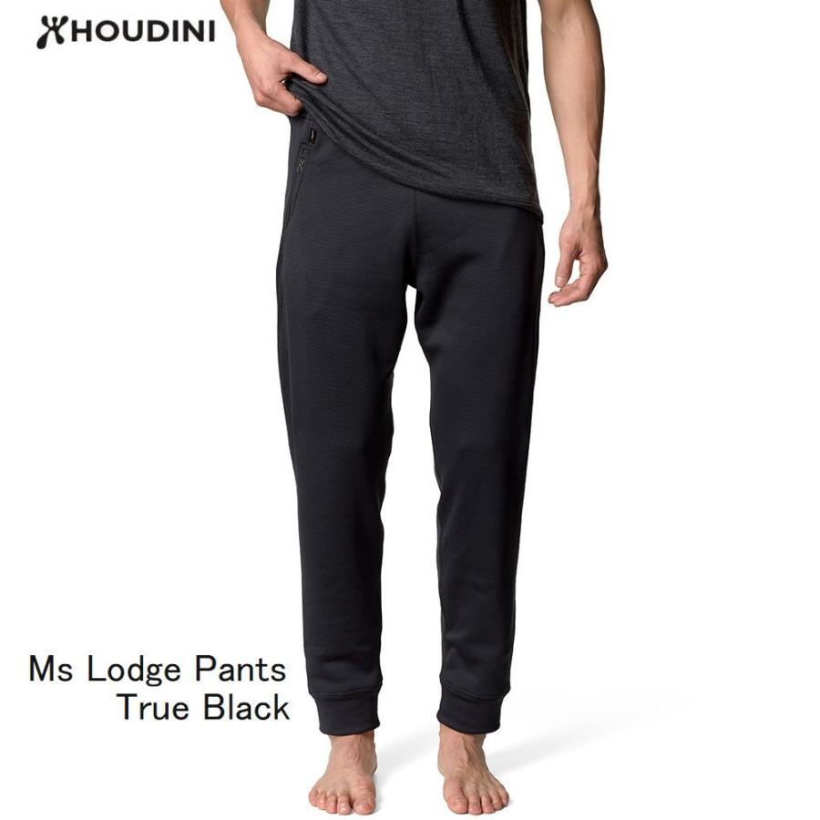おトク情報がいっぱい！ メンズ Pants Lodge Ms HOUDINI フーディニ ロッジ Black True 900 パンツ パンツ、ズボン
