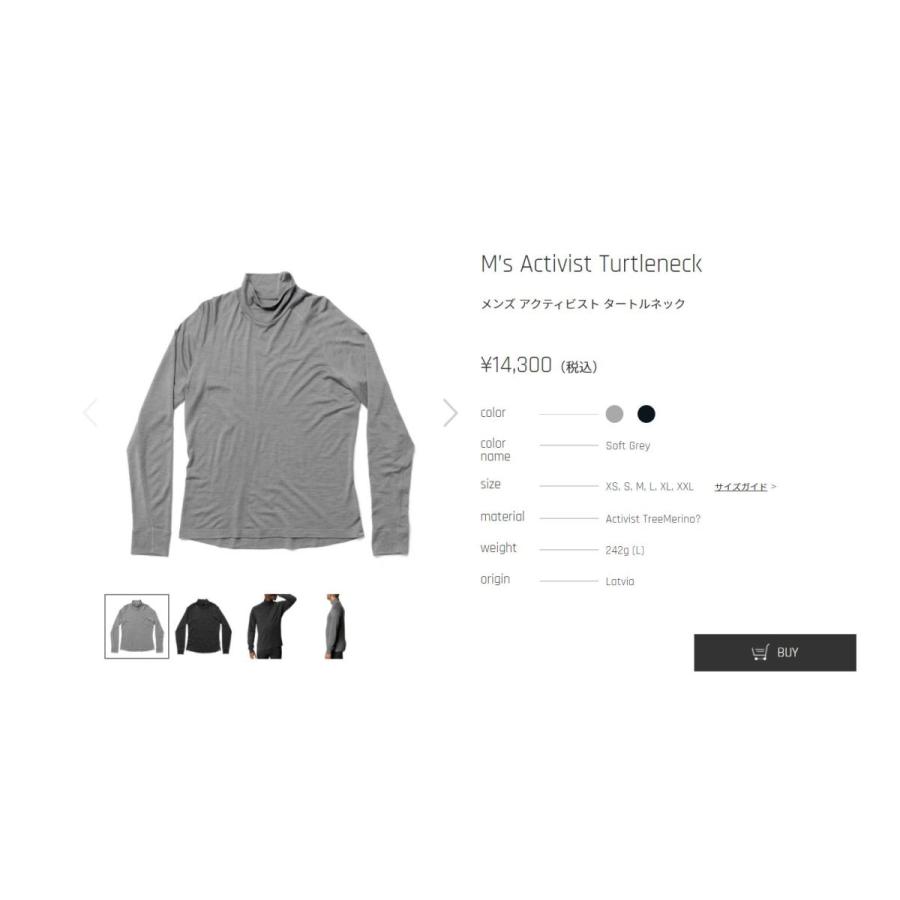 HOUDINI（フーディニ） HOUDINI Ms Activist Turtleneck メンズ