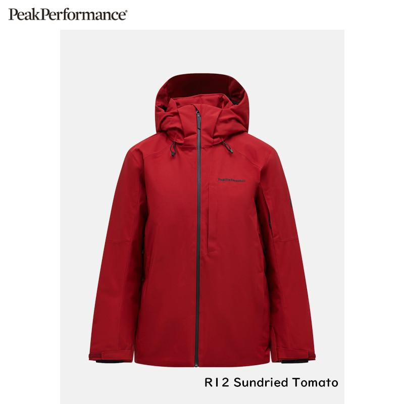 ピークパフォーマンス スキーウェア Peak Performance M Maroon Jacket  