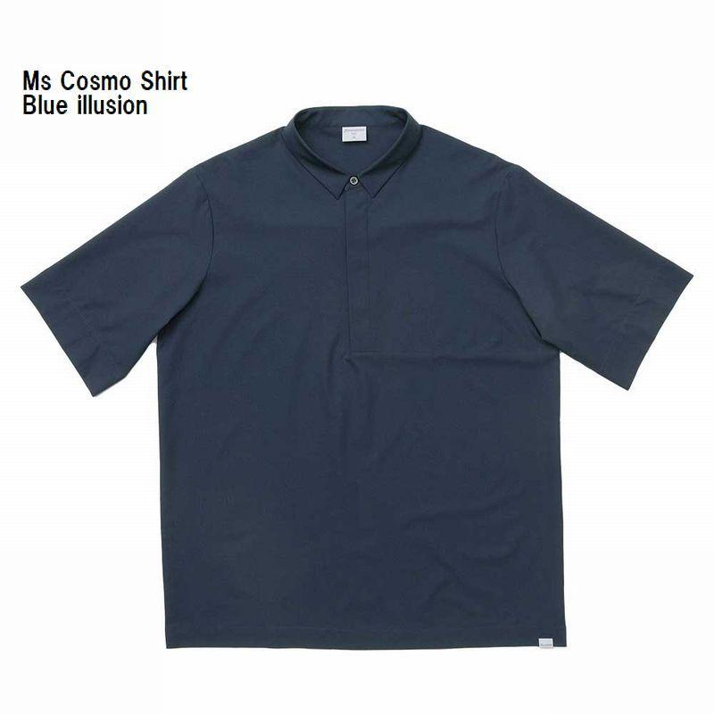 フーディニ HOUDINI Ms Cosmo Shirt メンズ コスモ シャツ Blue illusion プルオーバー｜ams-doing｜02