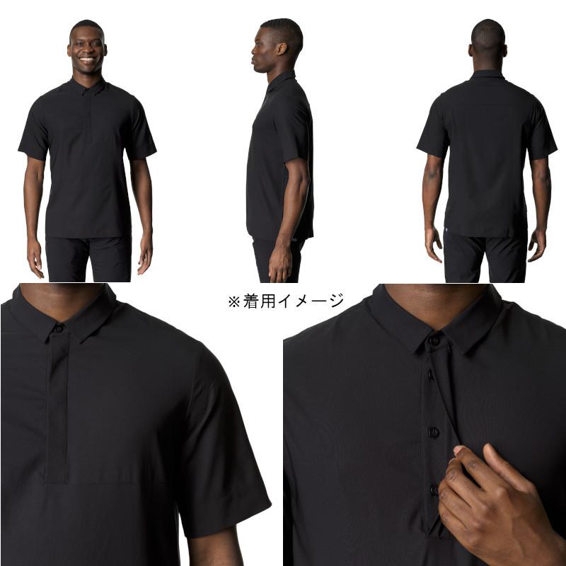 フーディニ HOUDINI Ms Cosmo Shirt 900 True Black メンズ コスモ シャツ プルオーバーシャツ アウトドア｜ams-doing｜02