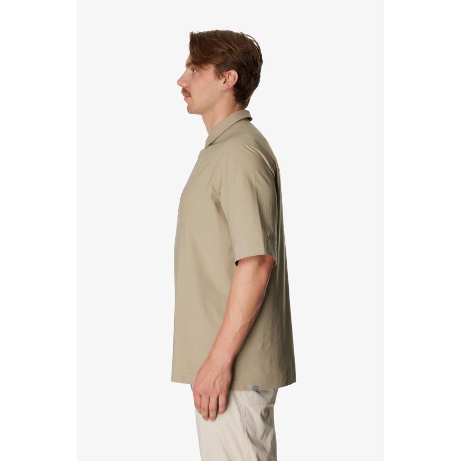 フーディニ HOUDINI Ms Cosmo Shirt メンズ コスモ シャツ プルオーバーシャツ アウトドア H31 Powder Green 238724 半袖シャツ_1
