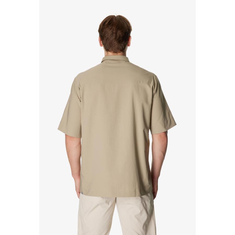 フーディニ HOUDINI Ms Cosmo Shirt メンズ コスモ シャツ プルオーバーシャツ アウトドア H31 Powder Green 238724 半袖シャツ_2