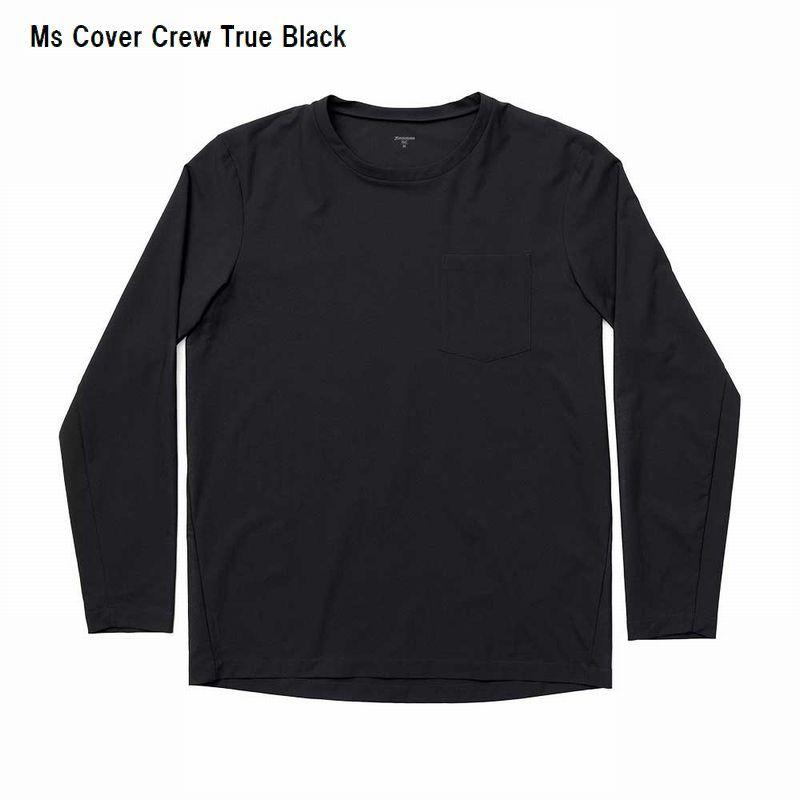 トップス HOUDINI Ms Cover Crew True Black L HOUDINI（フーディニ） HOUDINI Ms Cover Crew メンズ カバー クルー