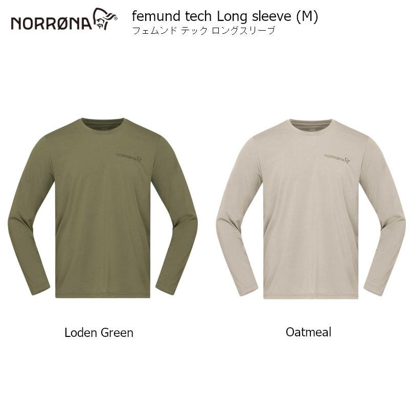 Norrona（ノローナ） アウトドア NORRONA Femund Tech Long Sleeve Men