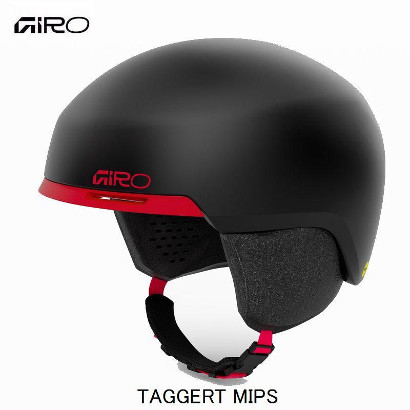 ジロ ヘルメット 2026 GIRO TAGGERT MIPS Matte Black Red タガート ミップス 超軽量 アジアンフィット