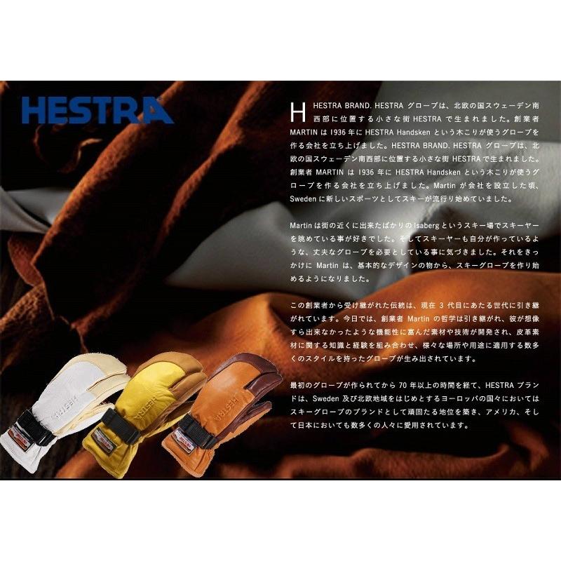 HESTRA（ヘストラ） グローブ HESTRA 33882 3Finger Gore-Tex Full
