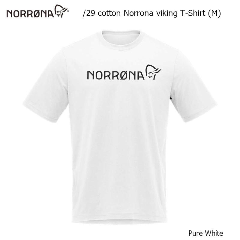 Norrona（ノローナ） Tシャツ /29 COTTON NORRONA VIKING TEE M Pure