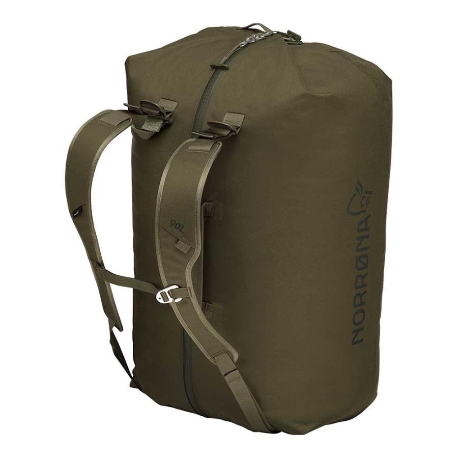 norrona ／90L Duffel Bag ／Olive Night Norrona（ノローナ） NORRONA norrona 90L Duffel Bag Olive Night 90L