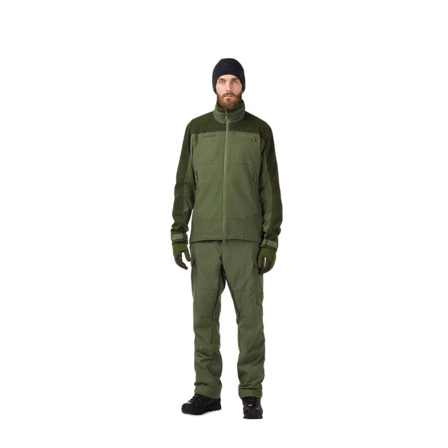 ノローナ NORRONA finnskogen hybrid Jacket M/W ユニセックス フィンスコーゲン ハイブリッドジャケット Forest Green｜ams-doing｜06