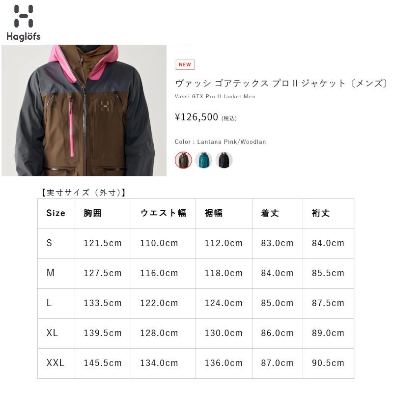 HAGLÖFS SKICASE HAGLOFS（ホグロフス） スキーウェア 2026 Haglofs Vassi GTX II