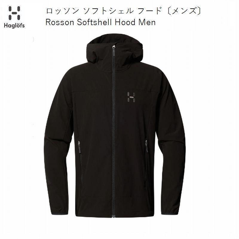 HAGLOFS（ホグロフス） Haglofs Rosson Softshell Hood Men True Black