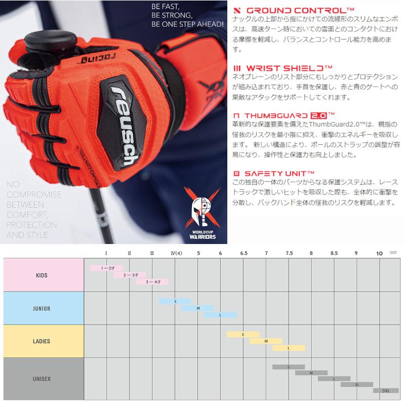 reusch（ロイシュ） ロイッシュ スキーグローブ 2023 REUSCH WC