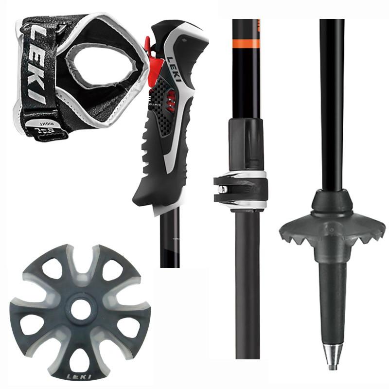 レキ 伸縮ポール LEKI PEAK VARIO 3D Black 95-125cm ピーク レキ 伸縮ポール LEKI PEAK VARIO 3D Black 95-125cm ピーク