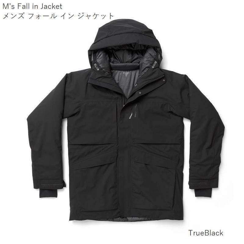 フーディニ HOUDINI M's Fall in Jacket TrueBlack メンズ 防水ウィンタージャケット インサレーションの画像